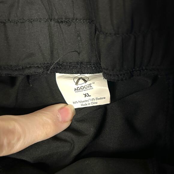 Agogie Wearable XL Resistance +20 Leggings Black Pant Weight Compression Pull On - Picture 8 of 10